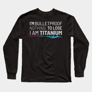 NKOTB Cruise 12 2023 - I am Titanium Long Sleeve T-Shirt